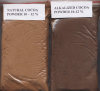 Dutch-process or alkalized cocoa powder