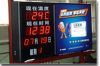 LED Temperature  Clock
