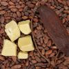 Pure Natural Organic Cacao Butter Raw Bulk Supplier,1kg,Cold Pressed Unrefined Cocoa Butter Food Grade for Chocolate & Cosmetics