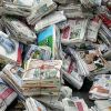 Old Used Newspaper Waste Scrap Clean ONP Waste Paper - Old News Paper and Over Issue Newspaper