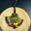 Boho Style Owl Braiding Pendant Necklace - MCX0123