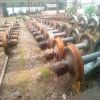 Used Rails, Scrap metal, steel scrap wheel and axles