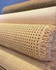 Premium Rattan Cane Mesh Natural or Bleached, Webbing Cane Width 24&quot; DIY Interiors