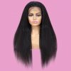 top quality Front lace wig by 100% natural human hair extensions