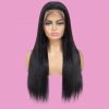 top quality Front lace wig by 100% natural human hair extensions