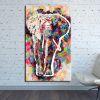 My elephant- canvas printed painting