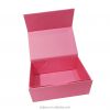 Folding Pink Rigid Box for Shipping Clothing Shoes Perfume Luxury Magnet Packaging Custom Logo Eco Friendly