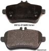 Brake pads for Mercede...