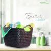 Appollo houseware Lace Basket vegetable basket, elegant Fruit basket, washable easy to handle durable high quality plastic basket for fruits, unbreakable, non-toxic, BPA free basket, stackable and space saver design.