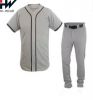 Wholesale Baseball Uniform 100% Polyester Best Baseball Jersey And Pant Set