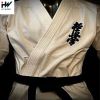 Custom made brand martial arts Kyukushin 14 oz karate uniform 