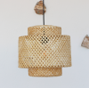 Natural Bamboo lampshade Hanging pendant light for Home Decor made in Vietnam