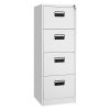 2021 Modern Office Furniture Metal 4 Drawer File Cabinet Knock Down Structure