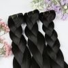 40inch Machine Weft Nature Black