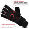 Pakistani Factory Supplier Custom Design Full Palm Protection Gym Gloves