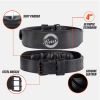 Bodybuilding Workout 4&quot; Padded Leather Weightlifting Belt