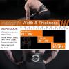 Bodybuilding Workout 4&quot; Padded Leather Weightlifting Belt