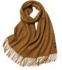 Custom Luxury Thick Poncho Shawl Knitted Pashmina Blanket Winter 100% Pure Cashmere Scarf For Women