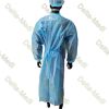 PP Coated PE Film Disposable Isolation Gowns AAMI Level 2 AAMI Level 3