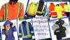 Leather safety Hi-viz outwears