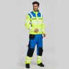 Reflective safety blue...