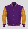 Best quality wool and leather sleeves embroiders varsity jackets custom varsity jacket manufacture custom made logo and patches