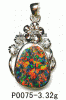 925 Sterling Silver Op...