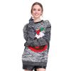 OEM women sweater Accept small order knit jumpers manufacturer jacquard knitted custom Ugly Christma