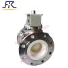 Stainless Steel Bare Stem Full Lined Ceramic Ball Valve