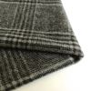 fashion harris check plaid Melton wool fabric Yarn dyed 640GSM for garment