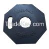 16lbs octagonal rubber...
