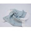 Classic Stripe Kitchen Dish Tea Towel | Small Sized Light Weight Kitchen Cloth | 100% Premium Cotton | (15 * 23) in