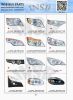 yutong/higer/irizar/marcopolo bus parts headlamp bus rearlamp rearview mirror bus accessories