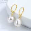 drop pearl earrings