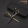 Barber Hair Cutting & Dressing Scissors Set/Salon Black Scissors Salon & Personal Use