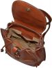 High Quality Custom Stylish Brown Leather Small Backpack