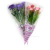 HOYO Clear OPP Transparent Flower Sleeve/ Floral Wrap/ Bouquet Wrap Single Rose Package