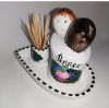 Ceramic salt and peppe...