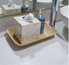 Square Mother of Pearl Inlay Tissue Holder