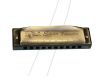 Quality and Sell 10hole 20tone copper reed plate, bronze-colour square harmonica