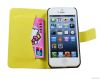 Quality and Sell Ultra Slim Twill Texture wallet Flip Leather Case for iPhone 5