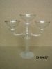 glass candle holders