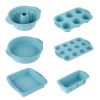 Pastry Bakeware Bakery Muffin Cupcake Bread Molds cake Tools Baking Pan Silicone Cake Mold Set for kitchen