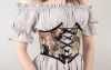 Cat Tapestry Corset Belt