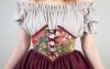Dark Red Tapestry Cors...