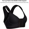 Women's Post-Surgery Front Closure Brassiere Sports Bra