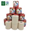 Free Sample-Wholesale Cheap Custom Printed Embossed Core Soft Eco Household Tissue Paper Toilet Roll