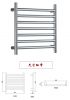 Heated Towel Rack Warmer Towel Rail