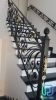 Classic wrought iron stair railings, interior railings