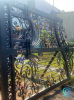 Custom high-end wrought iron main gates